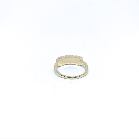 Past Present Future Rhinestone Statement Ring - Picture 3 of 4